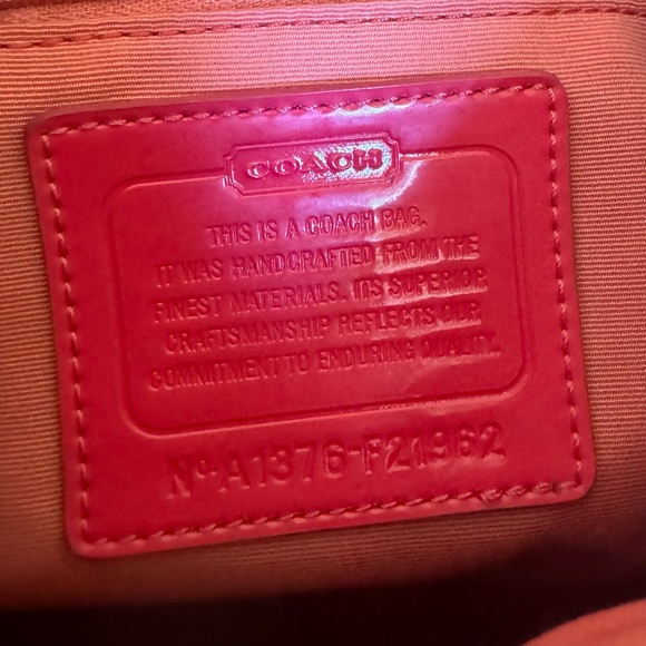 Coach Colorful Scribble C Backpack EUC - Picture 9 of 13